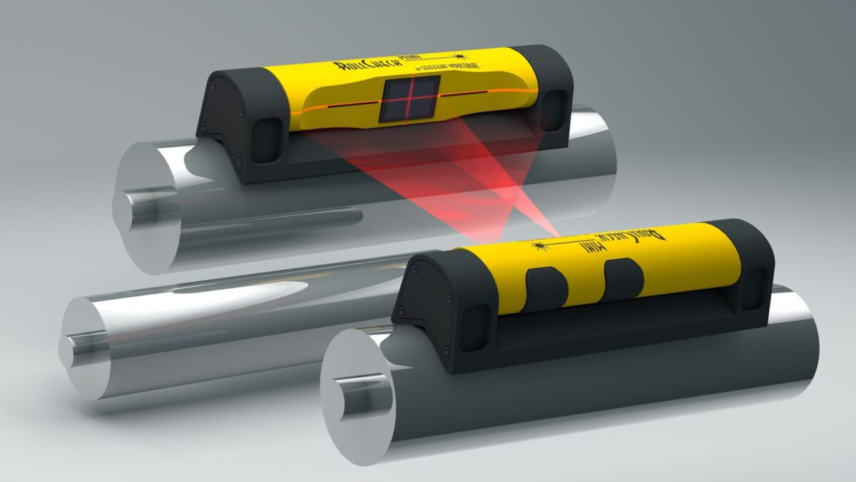 RollCheck MINI Laser Roll Alignment Tools | Quickly Align Rollers
