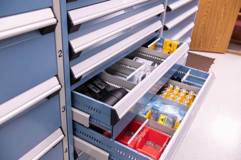 Parts Inventory for In-House Tool Assembly