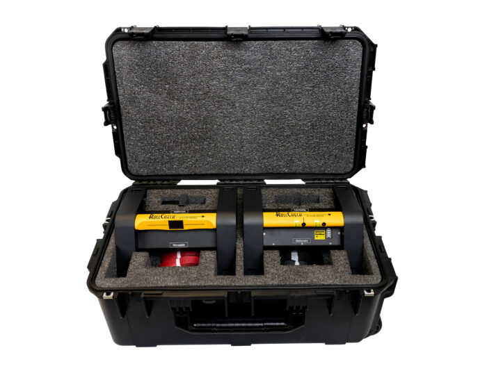 Moveable & Stationary Roll Check Alignment Tool in Case